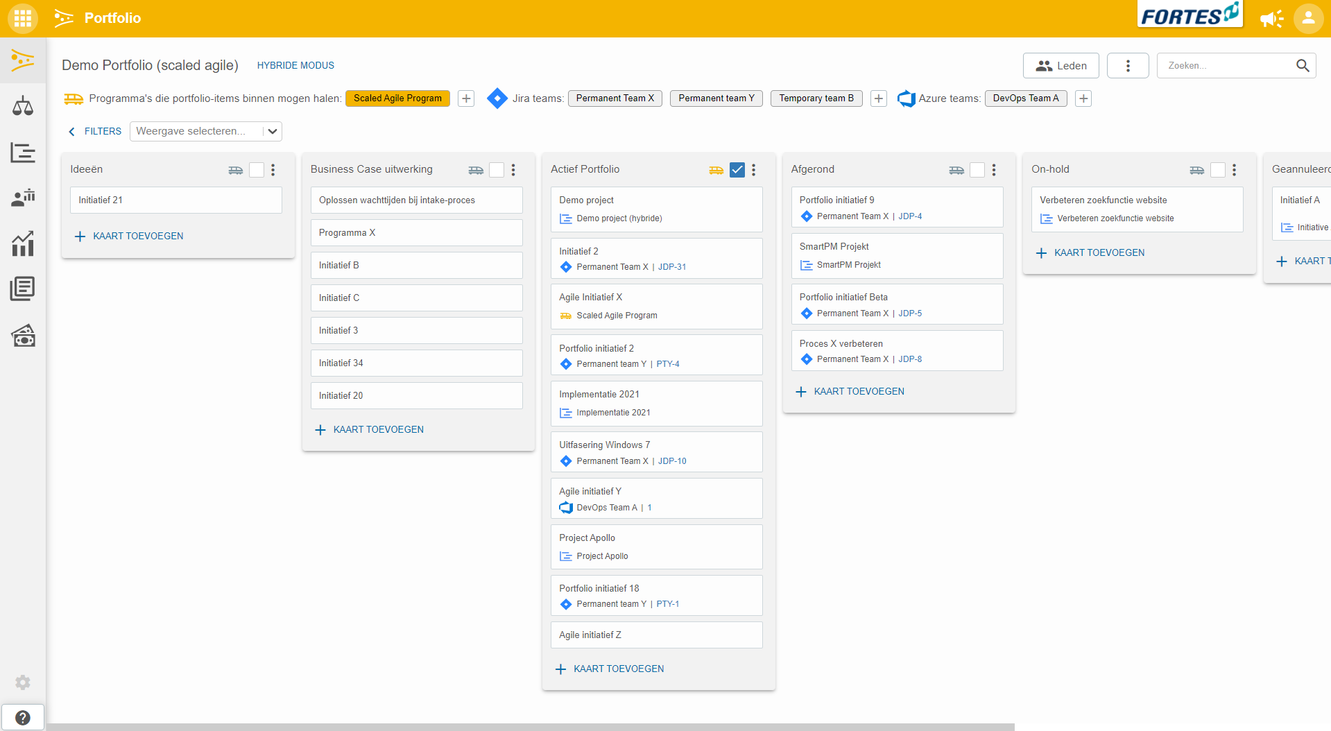 Scaled agile portfolio app Fortes Change Cloud Scaled agile portfolio app Fortes Change Cloud